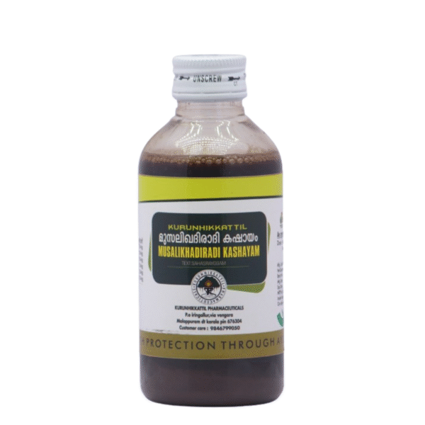 Musalikhadiradi Kashayam - 200 ml